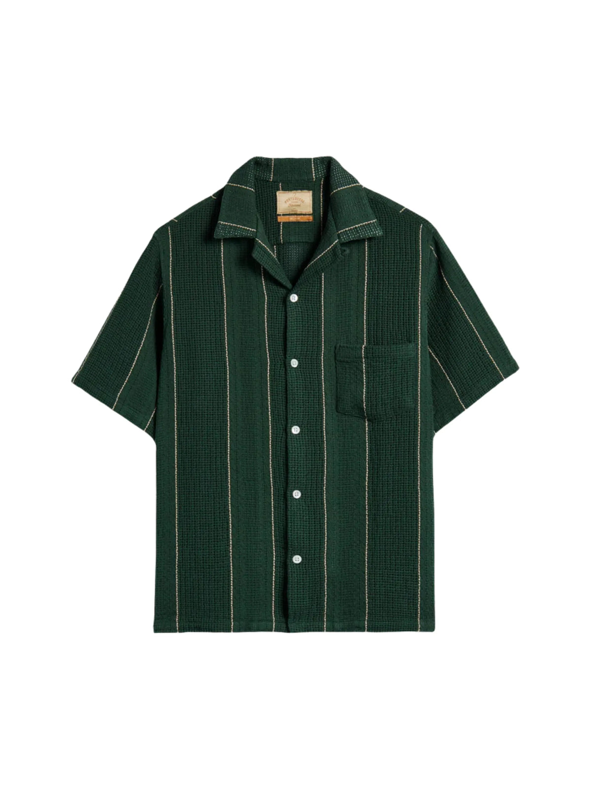 Portuguese flannel Alma Green Shirt