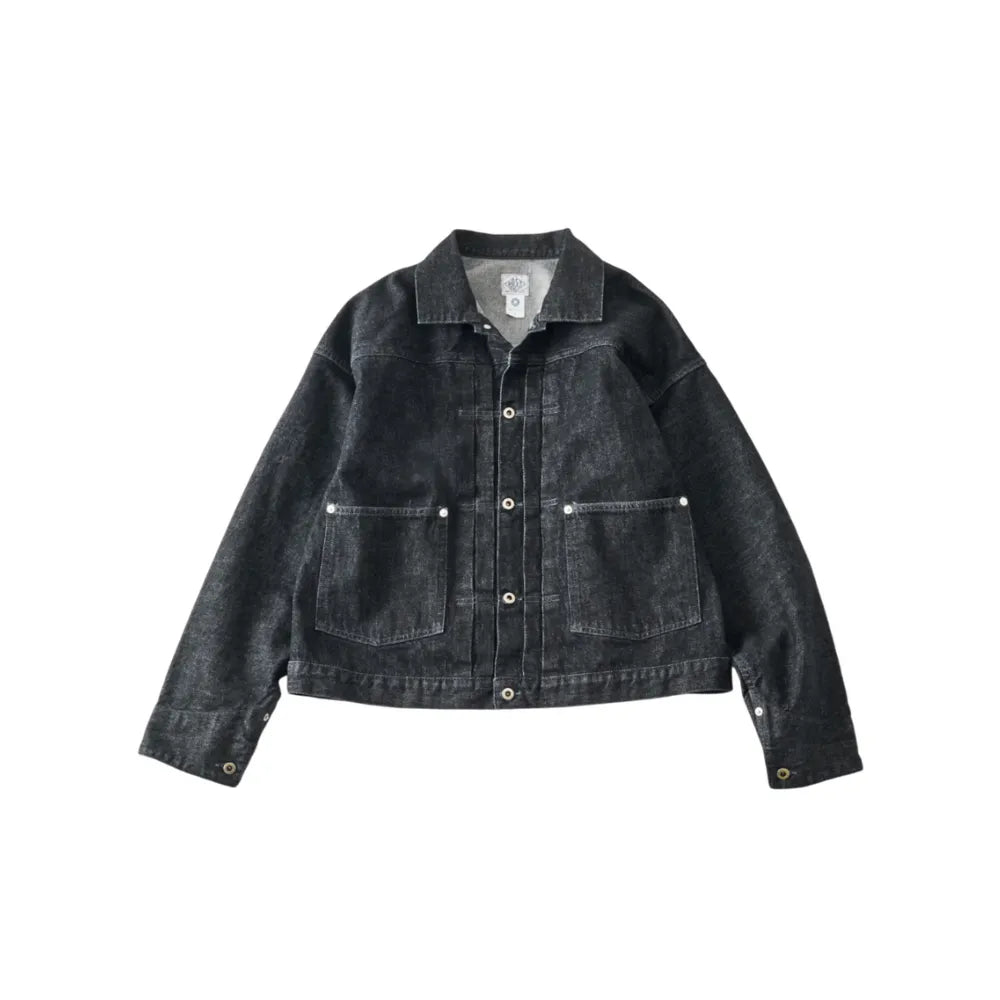 Post O'alls #3105-12DB El Ranchero 3 12oz. Denim Black Deep Wash