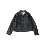 Post O'alls #3105-12DB El Ranchero 3 12oz. Denim Black Deep Wash