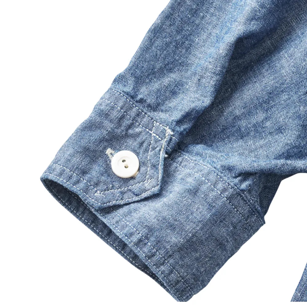 Post O'alls #3217b-11 St.louis-band Chambray Indigo