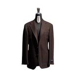 Refinement RMJ-01 made by Ring Jacket Dark Brown Windowpane