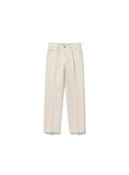 Renacts Tailored Straight Denim Pants Cream