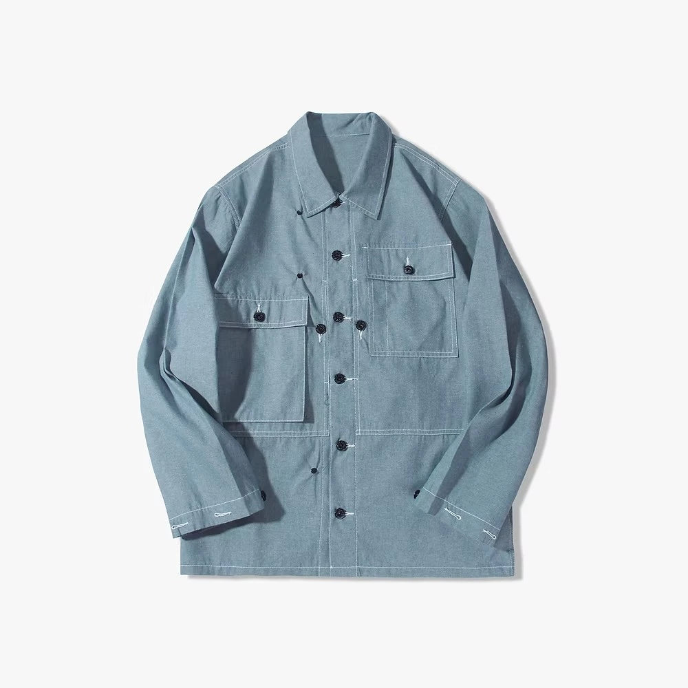 Standard Types ST023 P.O. Jacket Chambray