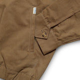 Pocket and stitching detail of the Sugar & Co. SGR-JK26 Baby’s Chino Jacket Beige highlighting pocket construction, reinforcement stitching, and craftsmanship for Clothier & Sons.