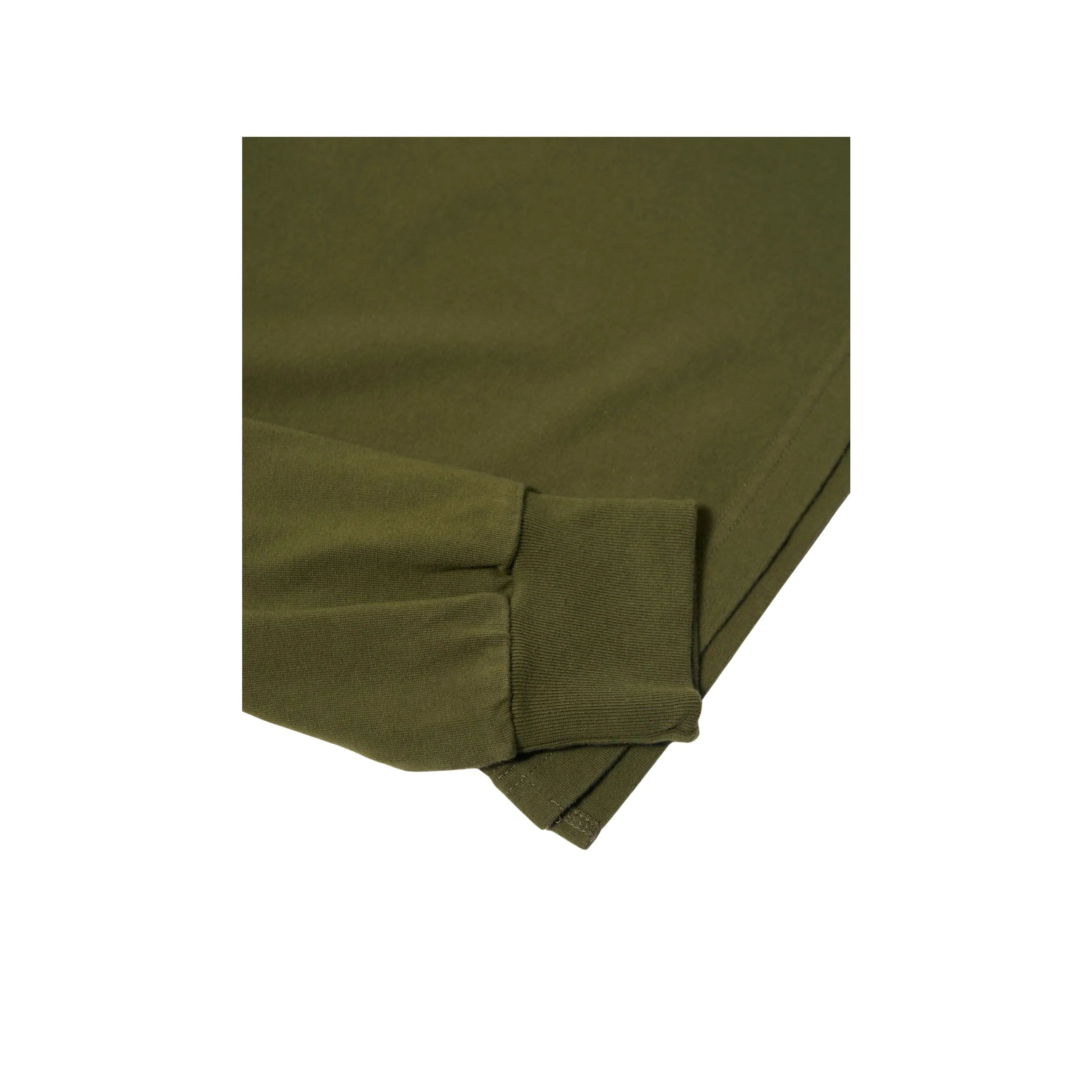 Universal Works Topologie x Universal Works MW Organic Cotton Rugby Shirt Olive/Brown