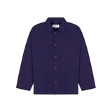 Uskees 3001 Buttoned Overshirt - Deep Indigo