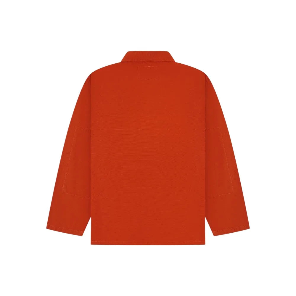 Uskees 3001 Buttoned Overshirt - Rust