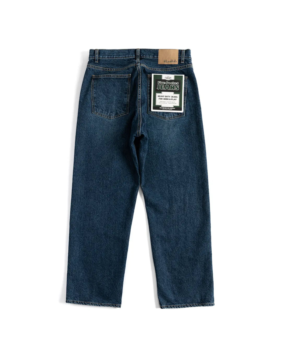 Wild Bricks Five Pocket Jeans Indigo