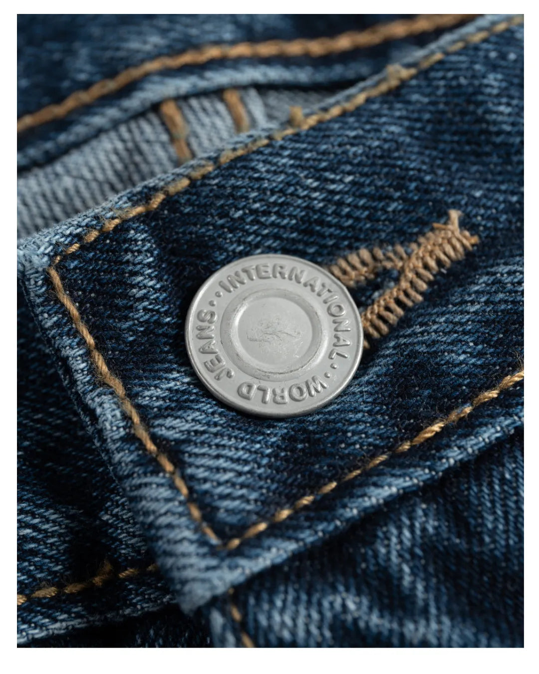 Wild Bricks Five Pocket Jeans Indigo