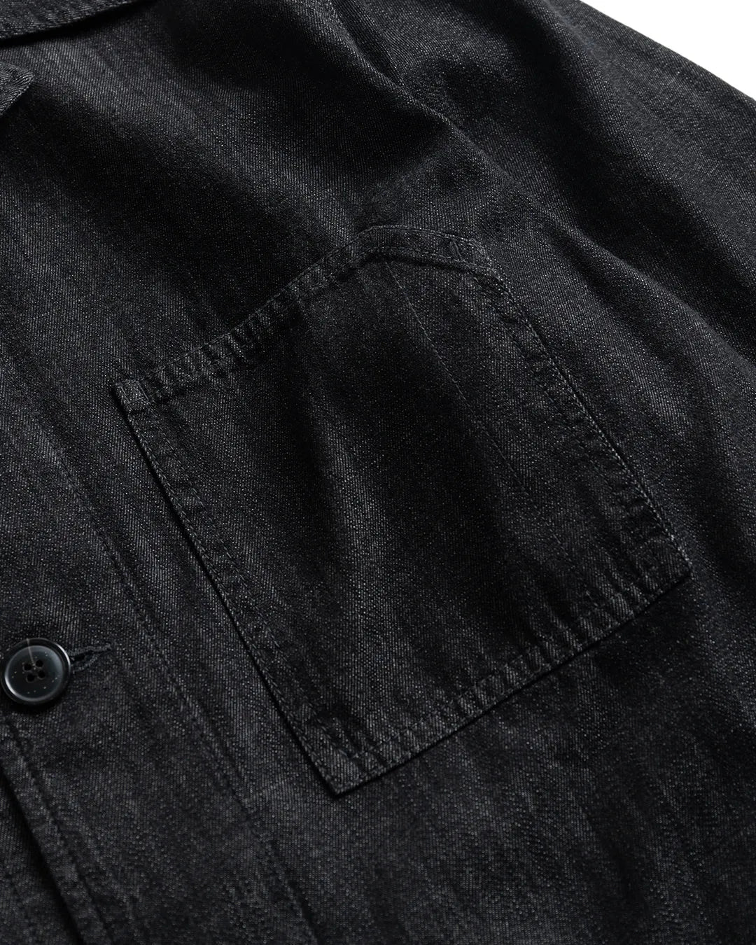 Wild Bricks W23 Denim Chore Jacket Black