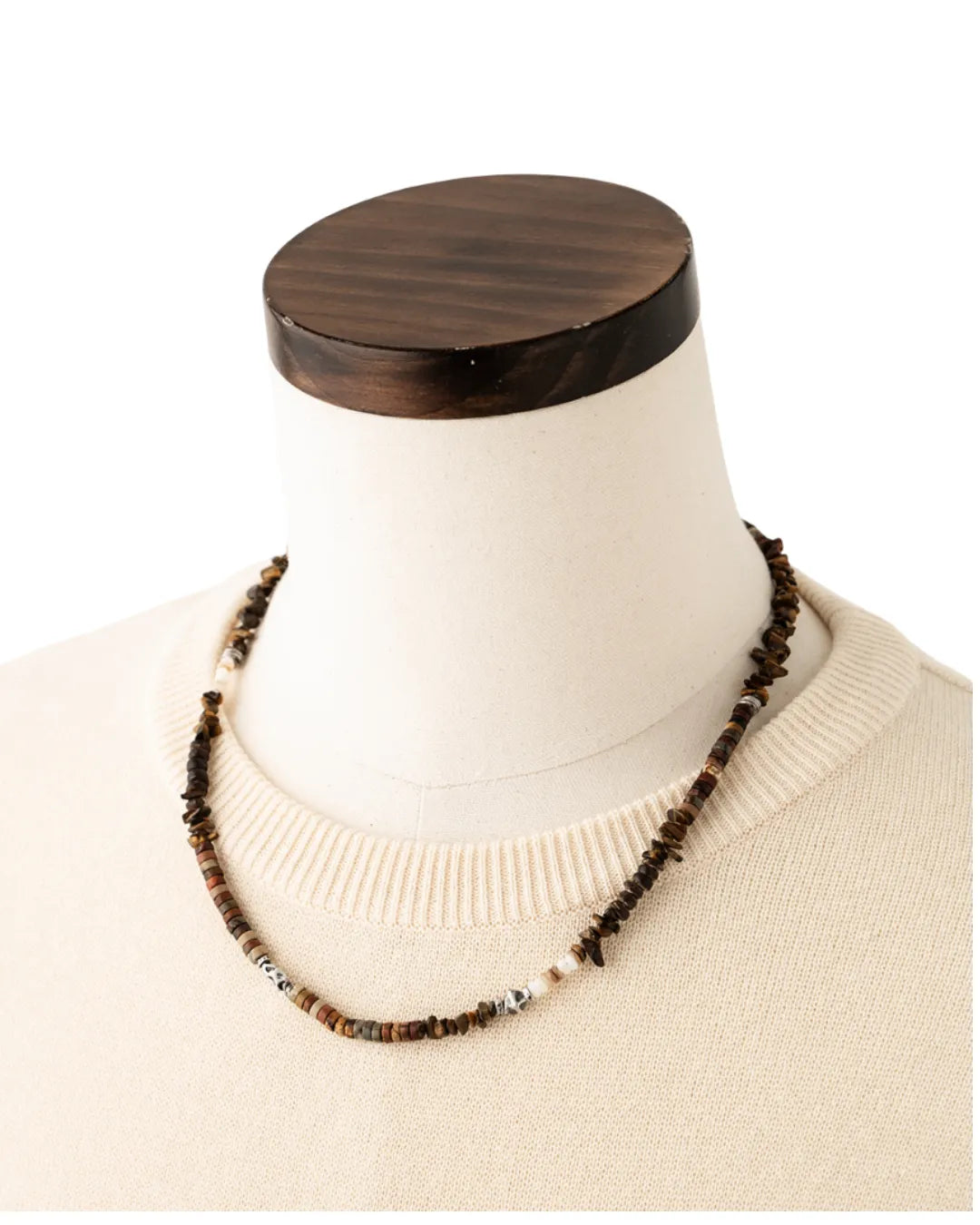 Wild Bricks W23 Ethnic Necklace Brown