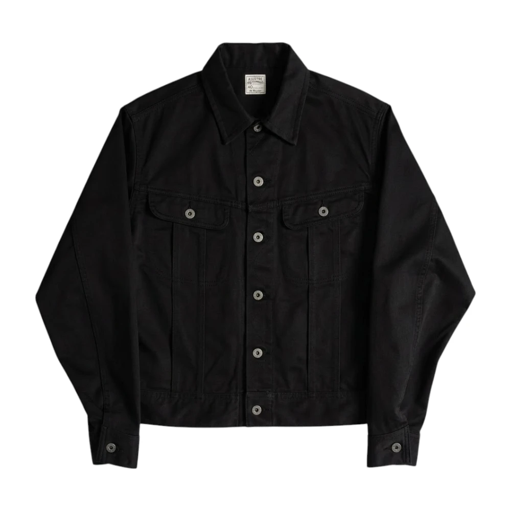 allevol easterner jacket black front full view