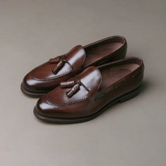 Berwick Tassel Loafer – Dark Brown