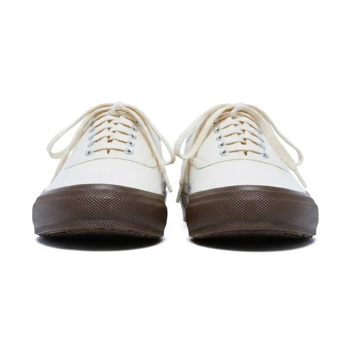 Doek Oxford Ecru Brown Front View