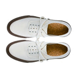 Doek Oxford Ecru Brown Top View