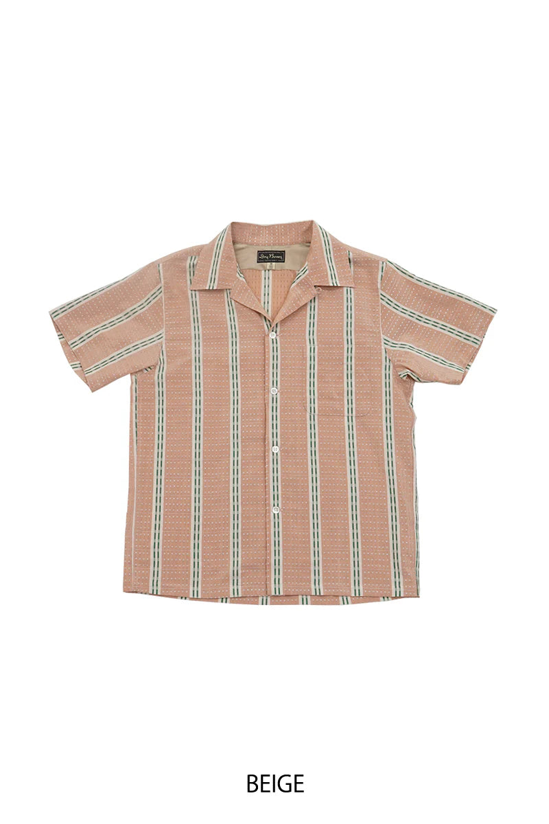 Drybones Open Shirt Chambray Dobby