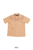 Drybones S/S Print Open Shirt Native Pattern