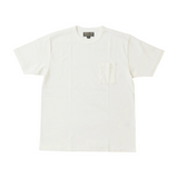 Empire & Sons S/S Crew Pocket Tee American Dry Jersey Off White Front View