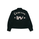 Groovin High #260406 1940s Heracules Jacket Black Back View