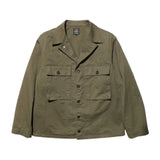 Jelado CM43 HBT Field Jacket Olive Front View