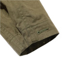 Jelado CM43 HBT Field Jacket Olive Herringbone Fabric Detail