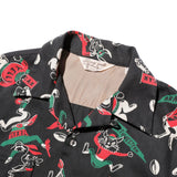 Jelado L/S Westcoast Shirt Black Collar Detail