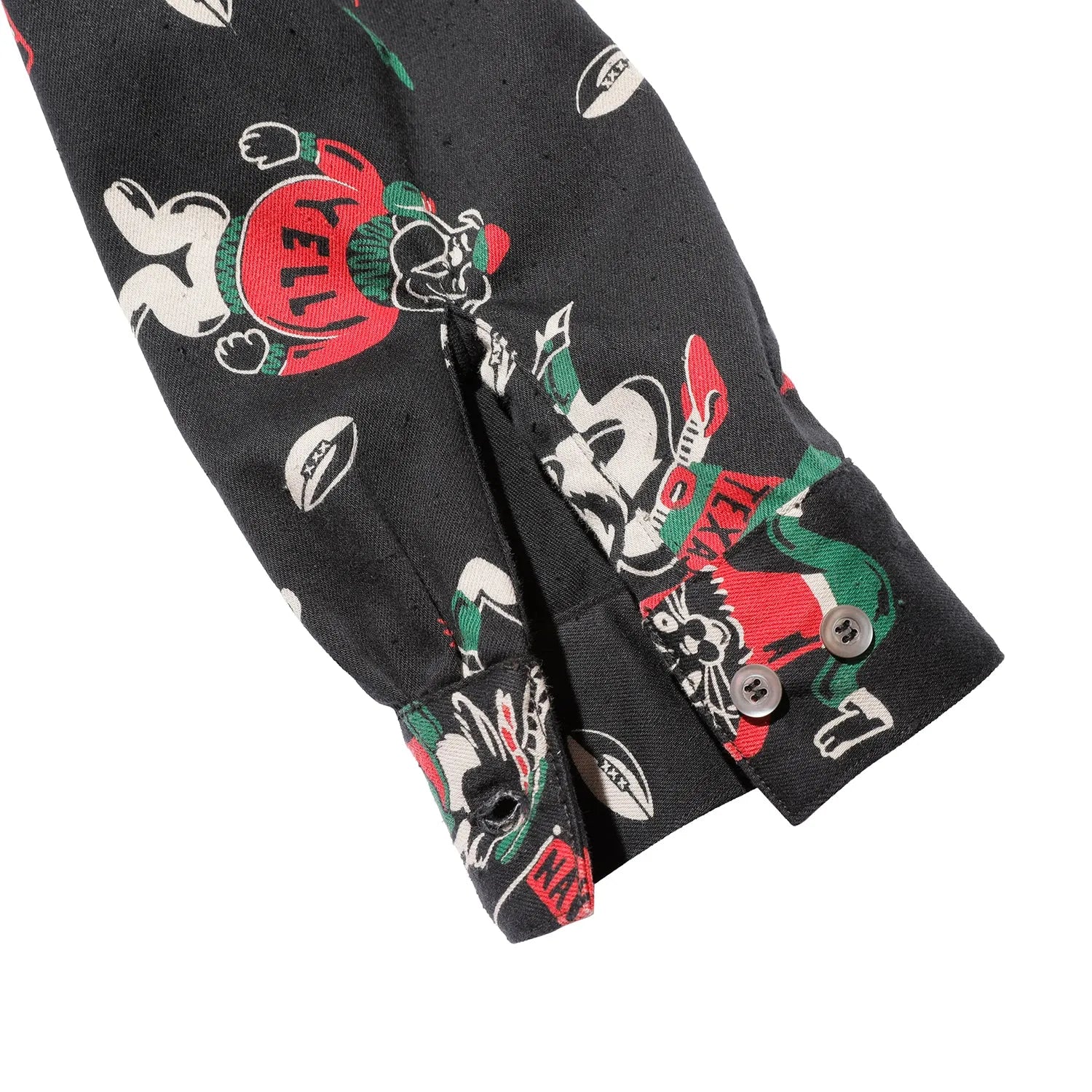 Jelado L/S Westcoast Shirt Black Print Detail