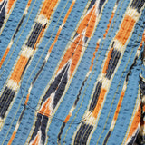 Jelado S/S Westcoast Shirt Hawaii Blue Fabric Pattern Detail