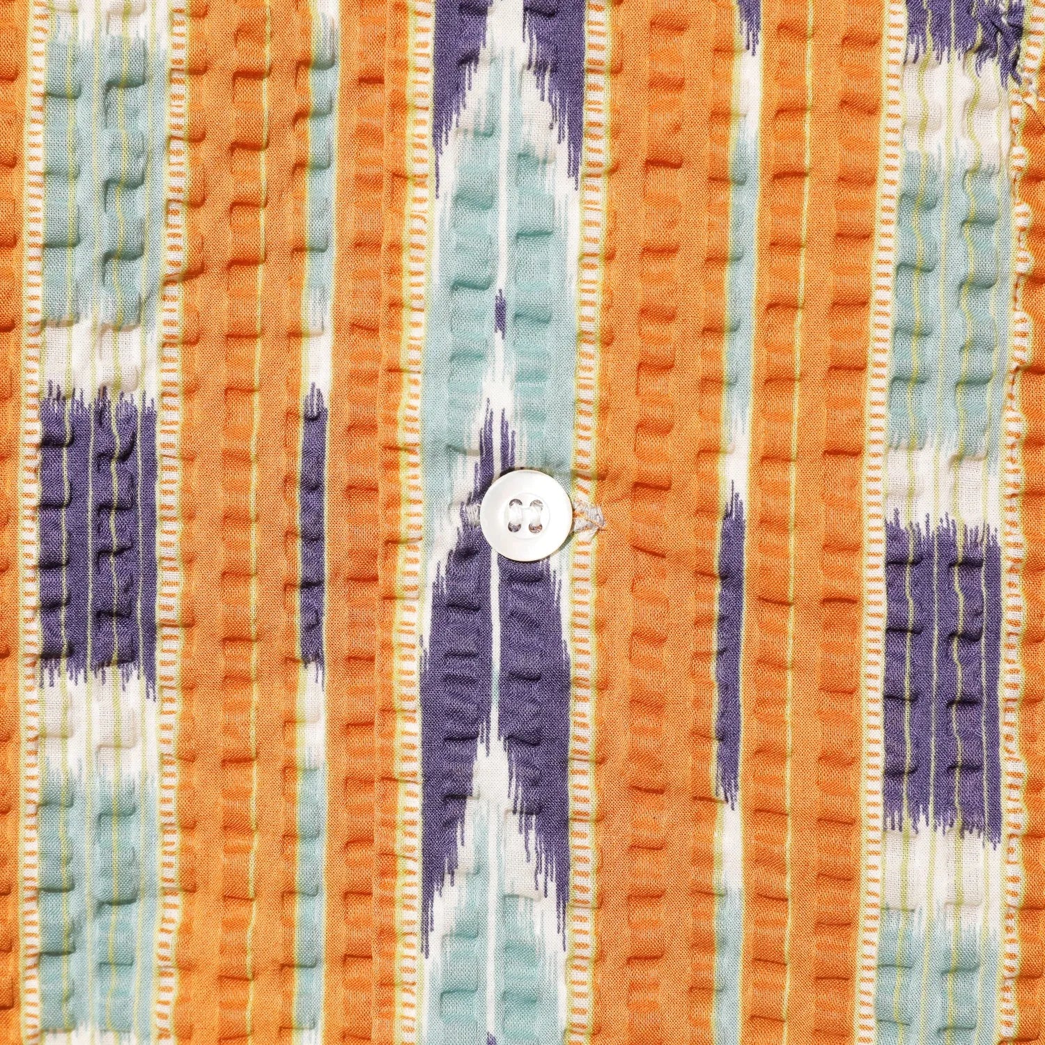 Jelado S/S Westcoast Shirt Orange Button Detail