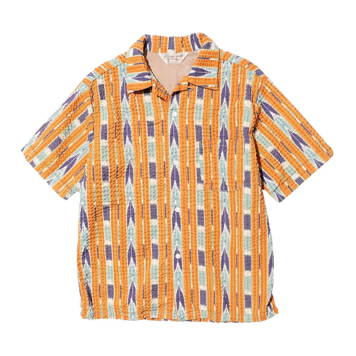 Jelado S/S Westcoast Shirt Orange Front View