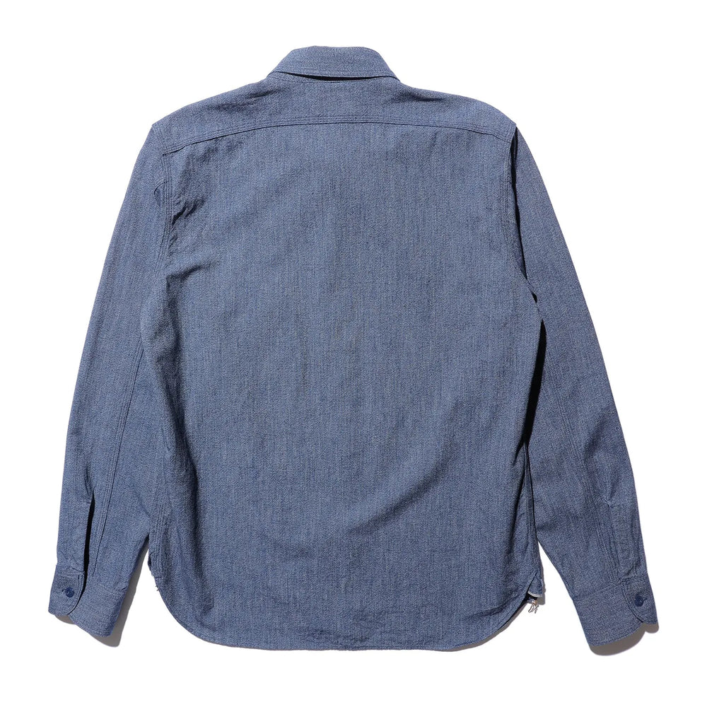 Jelado Smoker Shirt Flake Navy Back View