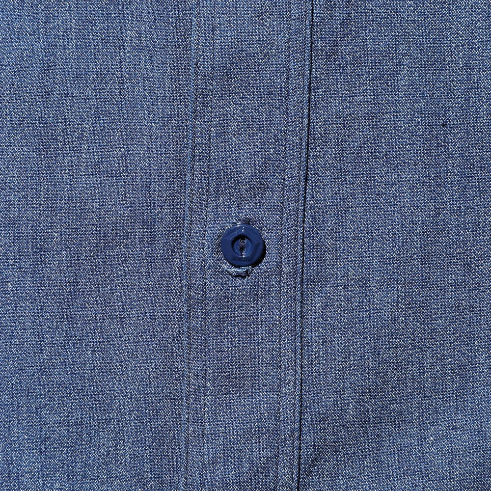 Jelado Smoker Shirt Flake Navy Button Detail