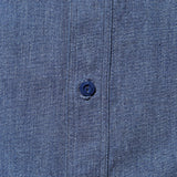 Jelado Smoker Shirt Flake Navy Button Detail