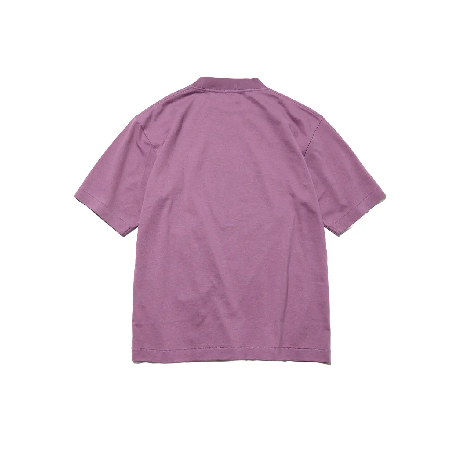 Back view of the J.Press Aaron Illust T-shirt Graphic Purple highlighting clean construction and casual fit for Clothier & Sons.
