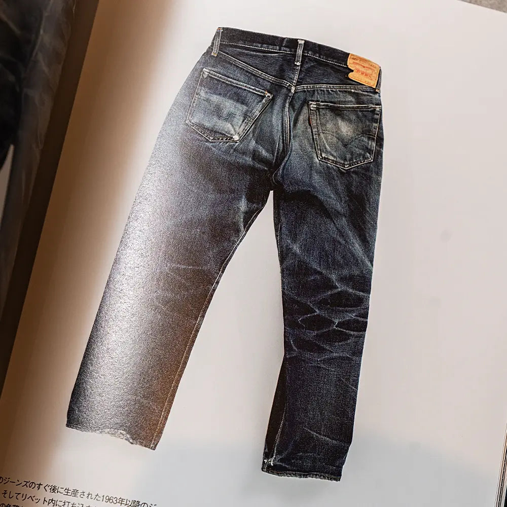Levi's 501XX A Collection Of Vintage Jeans Photo Book Levi's 501XX A Collection Of Vintage Jeans Photo Book