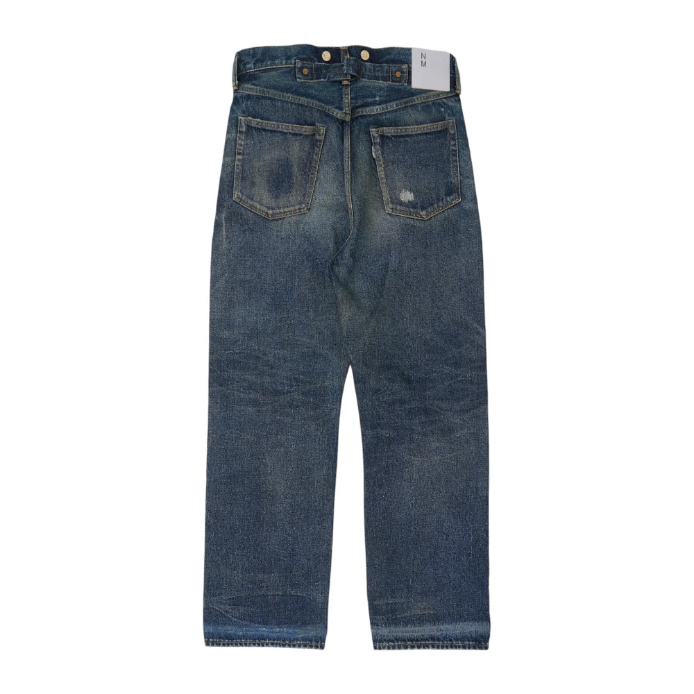 New Manual #002 1942 LV Jeans Indigo Back View