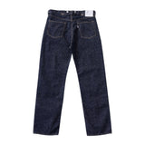 New Manual #002 1942 LV Jeans One Washed Dark Indigo Waist Detail