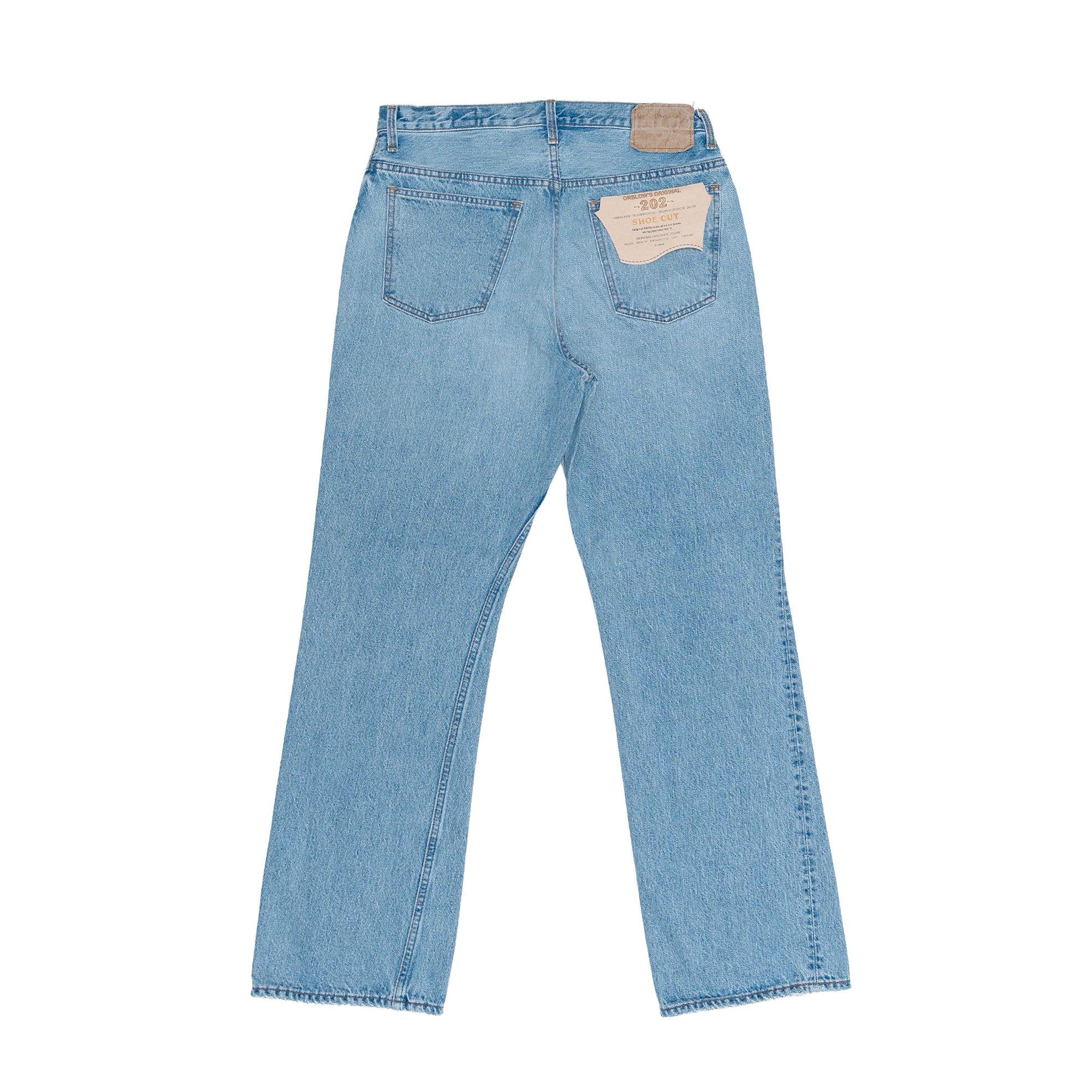 Orslow x Clothierandsons 202 Shoe Cut Jeans Sky Blue