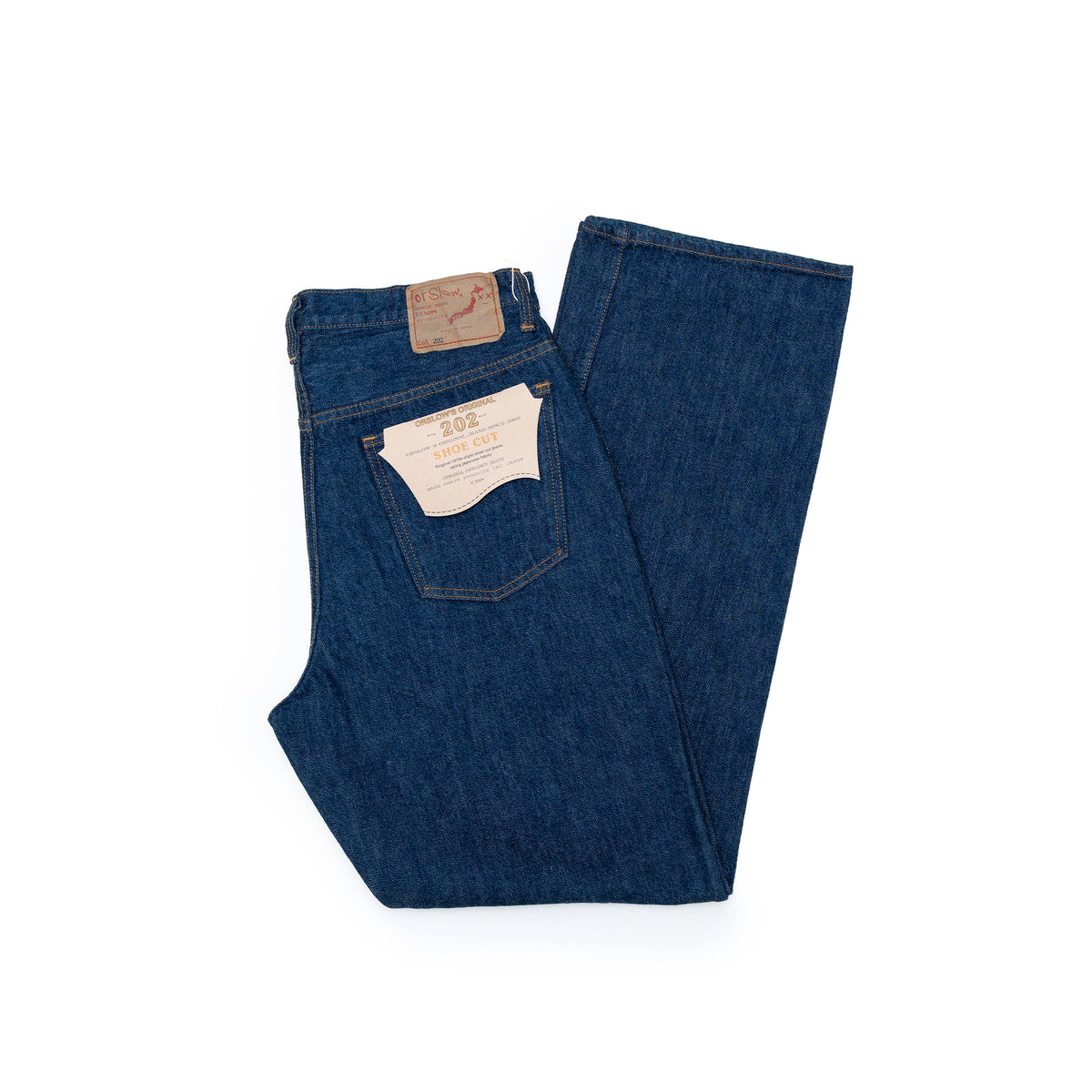 Orslow x Clothierandsons 202 Shoe Cut Jeans One Wash