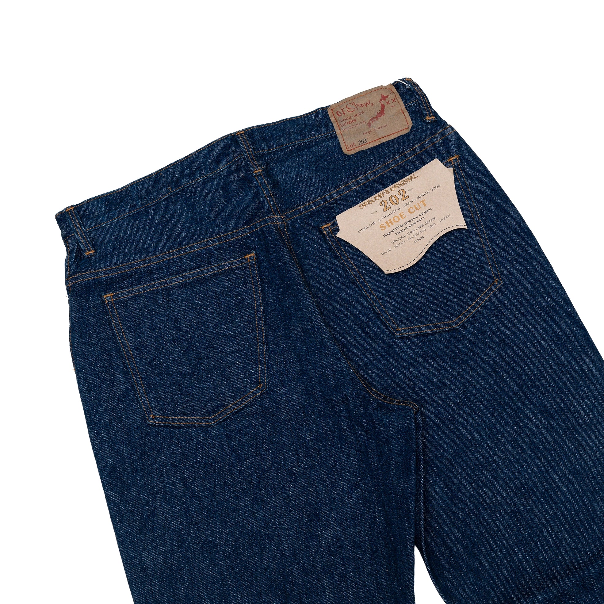 Orslow x Clothierandsons 202 Shoe Cut Jeans One Wash