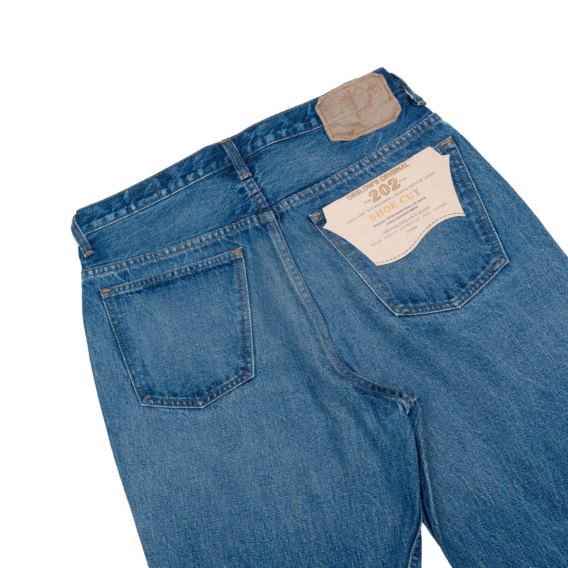 Orslow x Clothierandsons 202 Shoe Cut Jeans 2 Year Wash