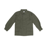 เสื้อแจ็กเก็ต orSlow U.S. Army Tropical Jacket สี Army Green ผลิตในญี่ปุ่นจากผ้าฝ้ายเนื้อเบาทอแน่น ทรงหลวมสบาย กระเป๋าหน้าสี่ช่องสไตล์ military ให้ลุควินเทจเท่เรียบในแบบคลาสสิก