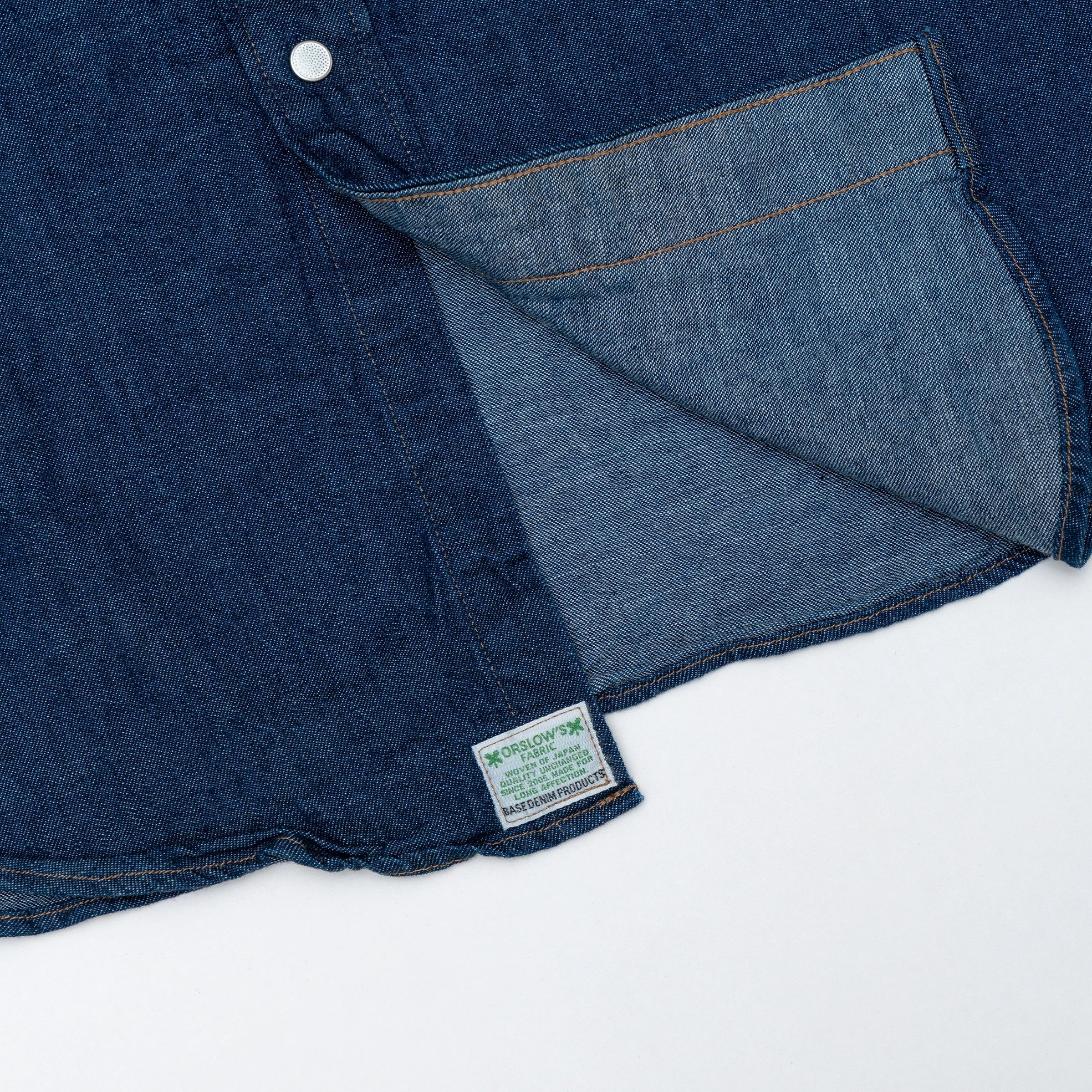 Orslow Denim Western Shirt One Wash