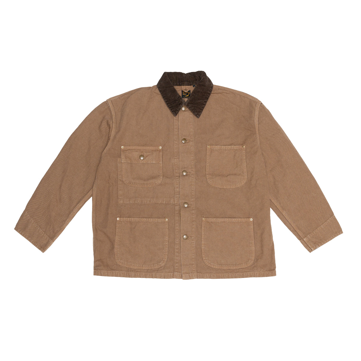 แจ็กเก็ตสี Brown จาก orSlow ผลิตในญี่ปุ่น ดีไซน์สไตล์ workwear คลาสสิก 