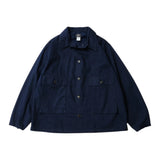 Front view of the Post O’Alls 12006-VTI Walkabout Vintage Twill Indigo showing the relaxed workwear silhouette, indigo twill fabric, and functional pocket layout for Clothier & Sons.
