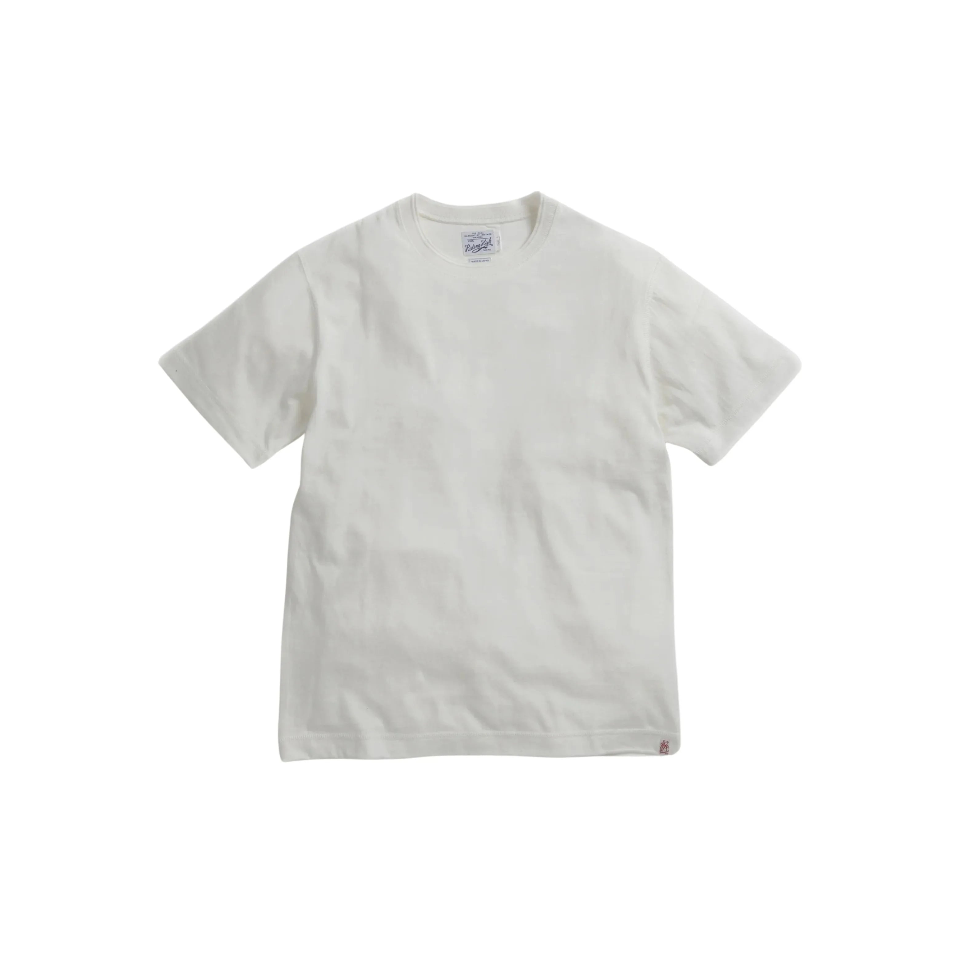 เสื้อยืดแขนสั้น Riding High รุ่น Tight Size R251-0101 สีขาว cotton ผลิตในญี่ปุ่น