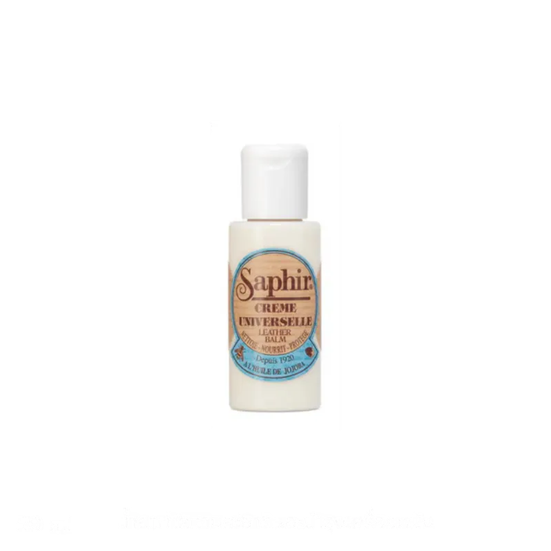 Saphir BDC Creme Universelle Leather Lotion Front View