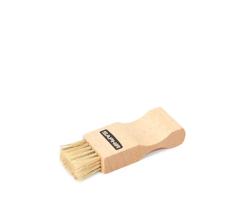 Saphir BDC Pommadier Brush Horsehair Bristle Detail