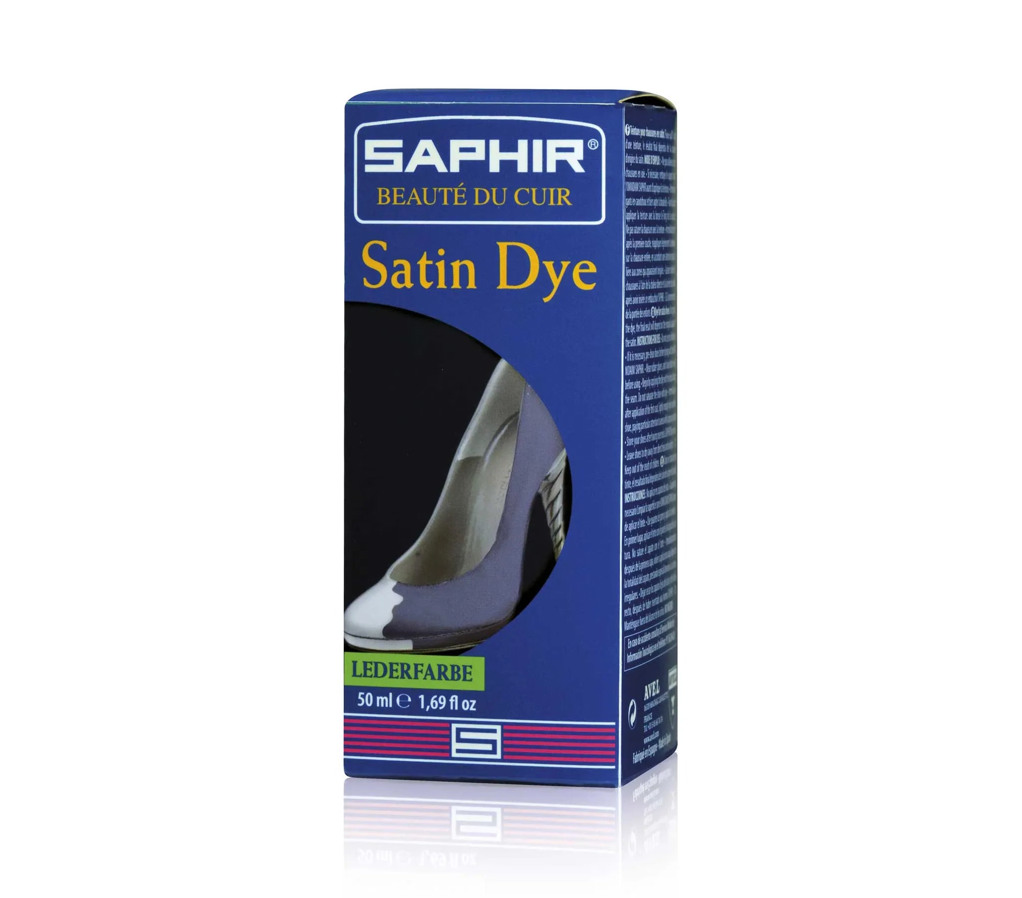 Saphir Satin Dye Front View