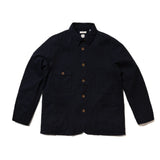 SEUVAS C/W Raglan Coverall in navy, front view on mannequin.